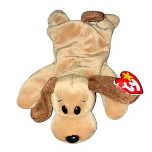 Ty Beanie Babies BONES The Dog 3rd Generation Hang Tag 1993 Collectible Toy